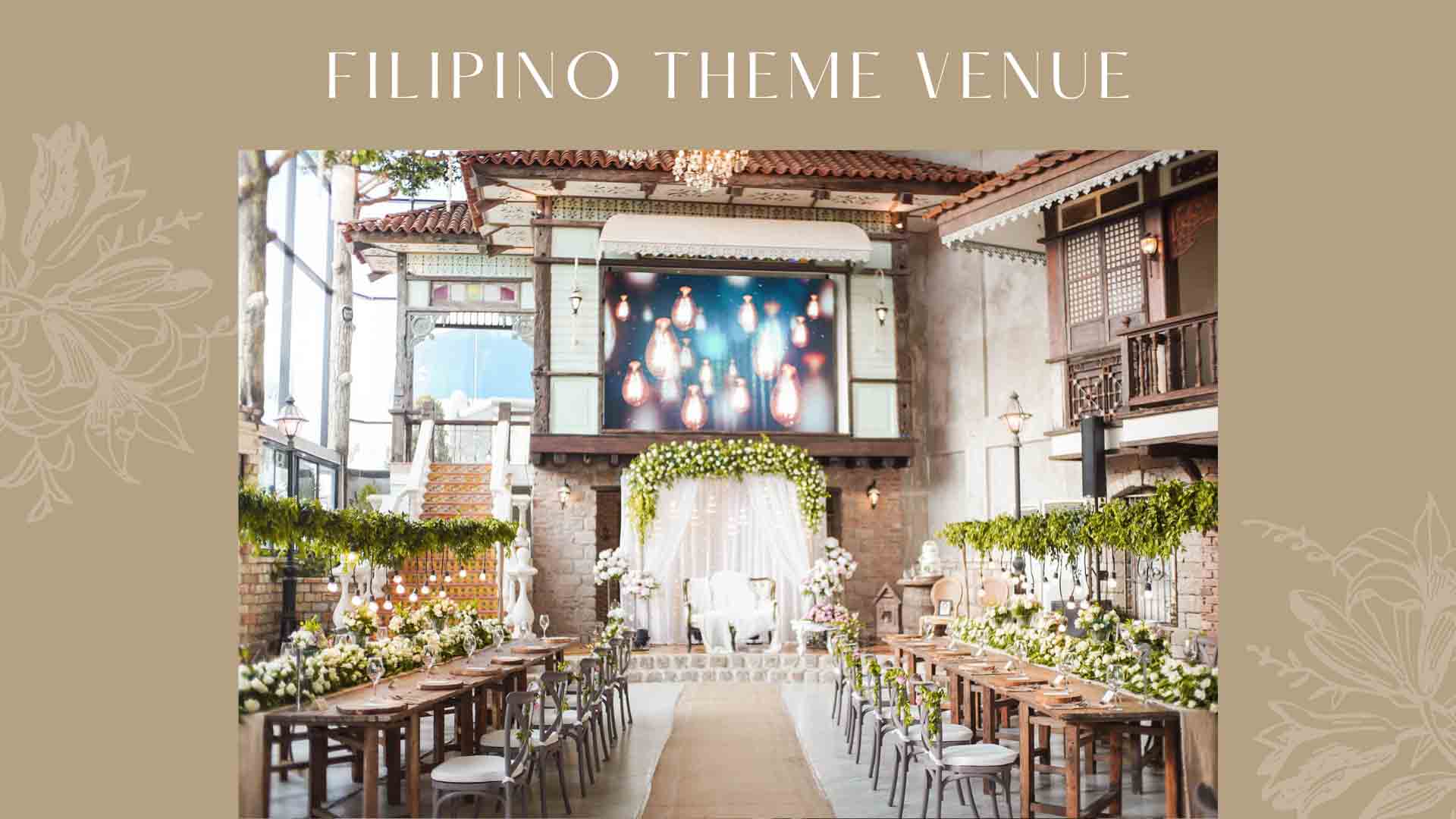4 Major Keys For Your Filipiniana Themed Wedding 